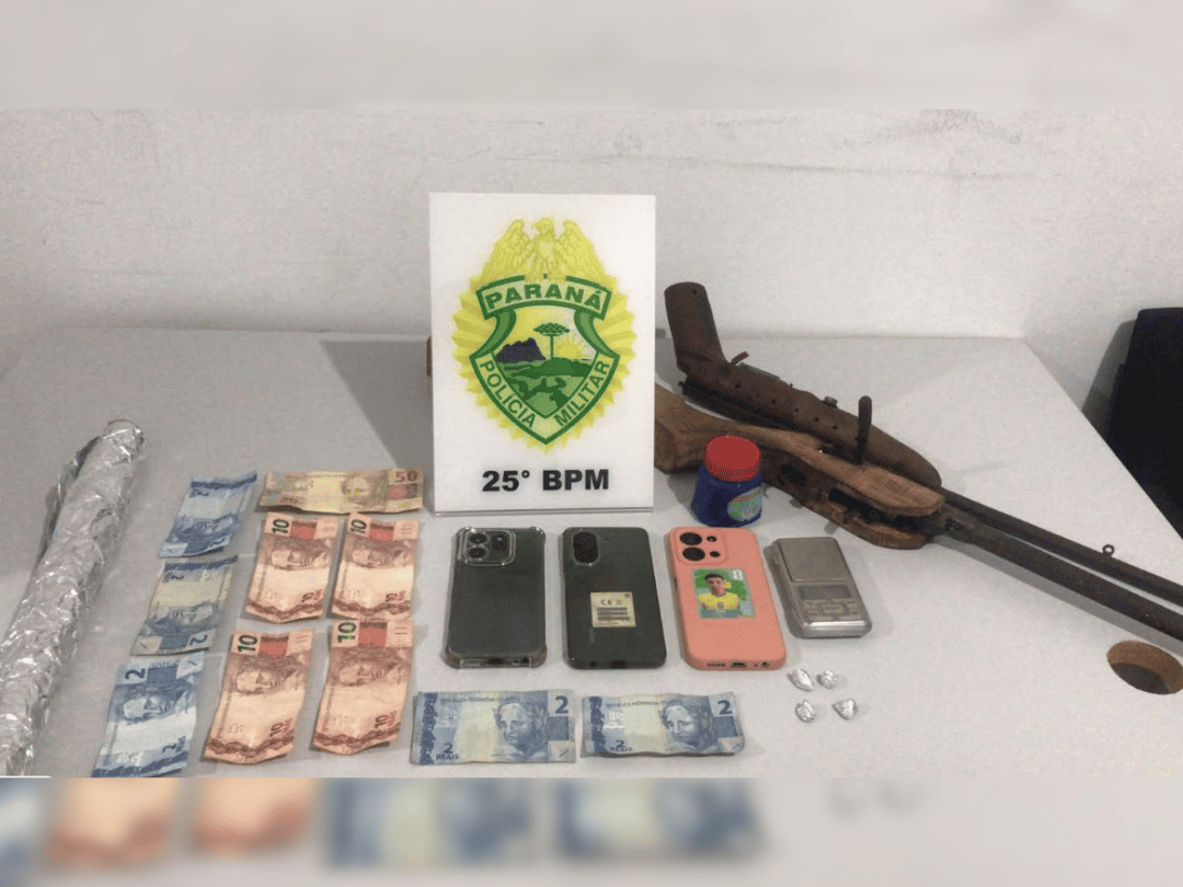 Jornal Ilustrado - Quatro pessoas são presas por tráfico de drogas e armas artesanais em Icaraíma