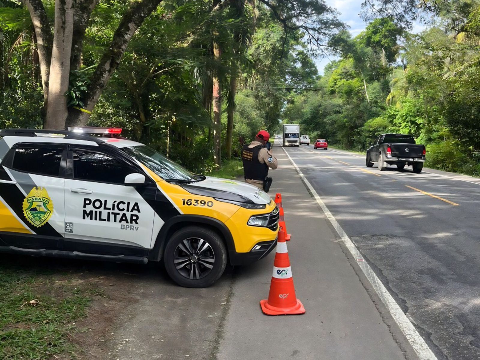 Jornal Ilustrado - BPRv intensifica fiscalização nas rodovias estaduais durante o feriado de Corpus Christi