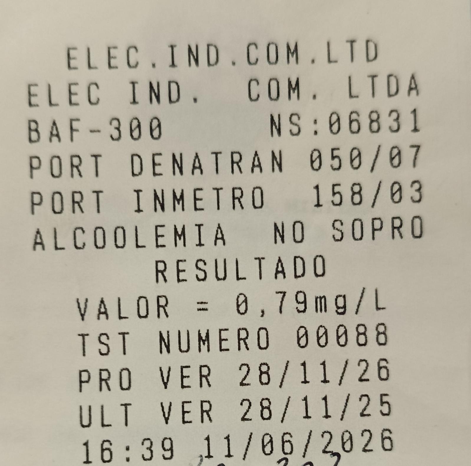 Jornal Ilustrado - Motorista de Umuarama é preso por embriaguez na PR-323, em Cianorte