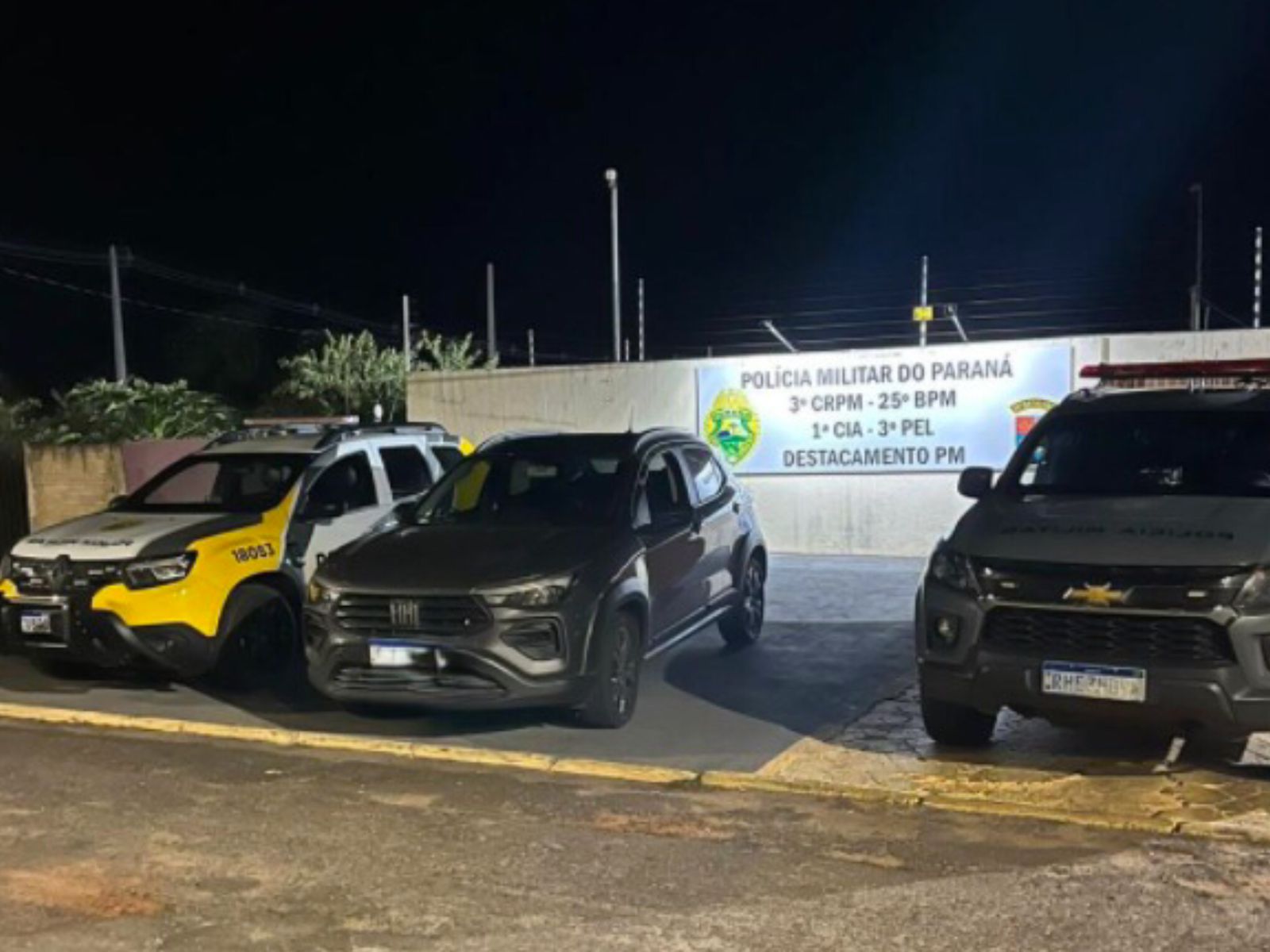 Veículo furtado em São Paulo é recuperado pela PM em Douradina