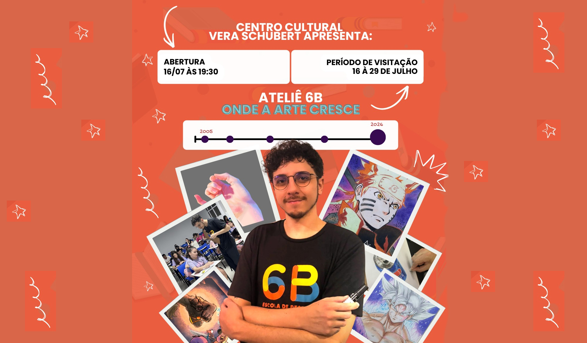 Jornal Ilustrado - Centro Cultural recebe exposição de desenhos “Onde a arte cresce”