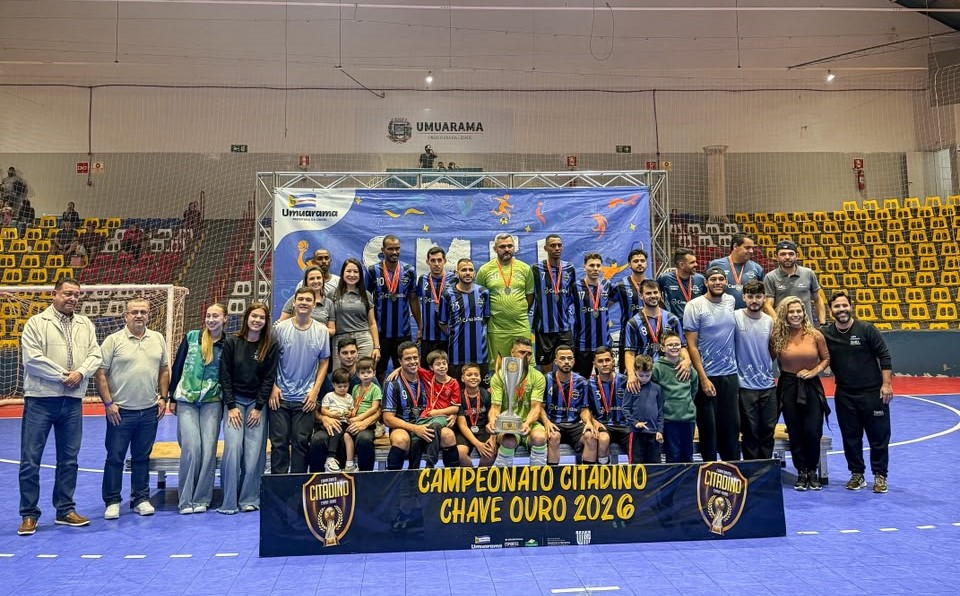 Jornal Ilustrado - Citadino de Futsal 2026 premia os campeões em grande noite esportiva