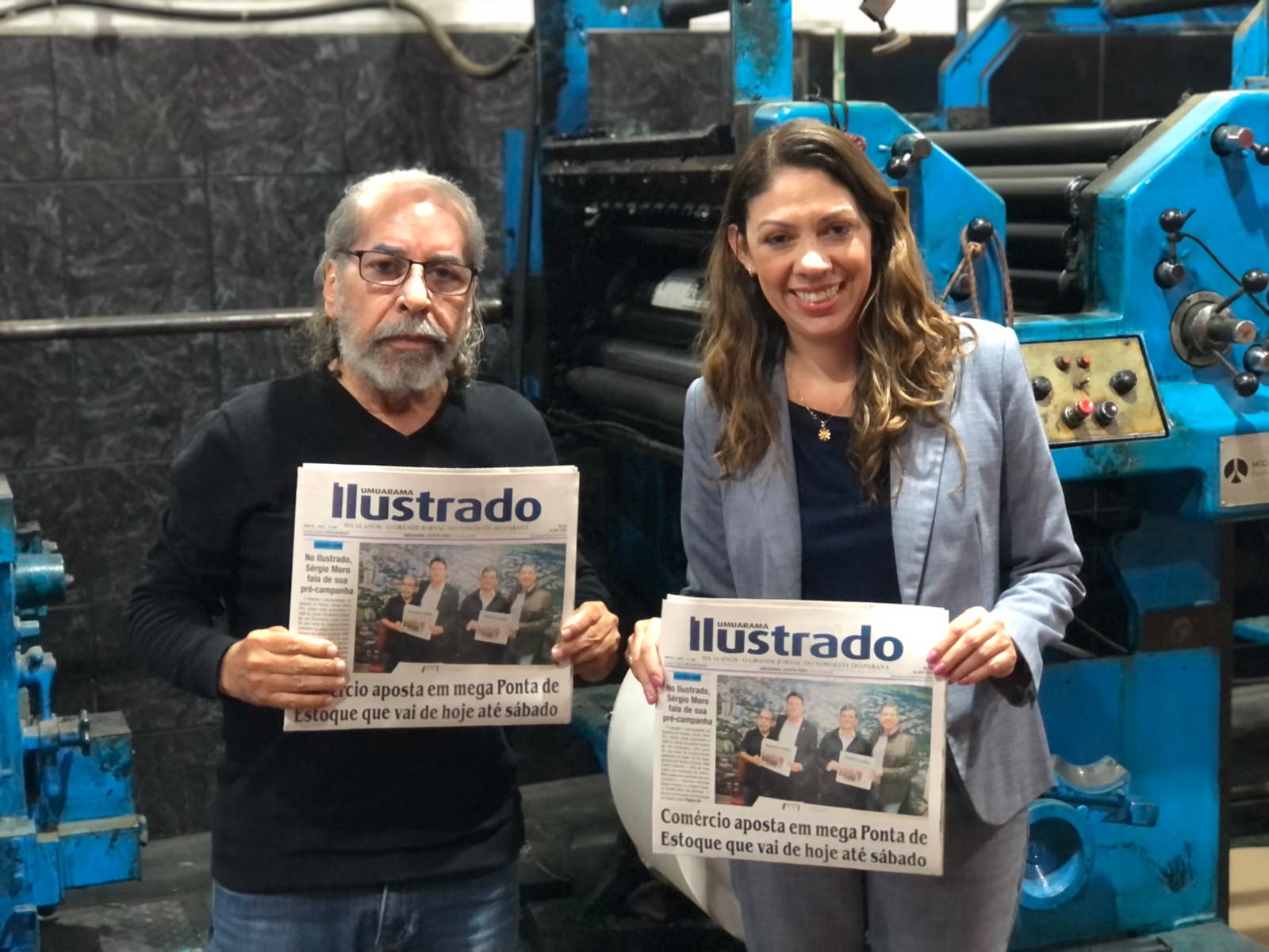 Jornal Ilustrado - Em visita ao Ilustrado, pré-candidata a deputada federal Indiara Barbosa defende combate à corrupção