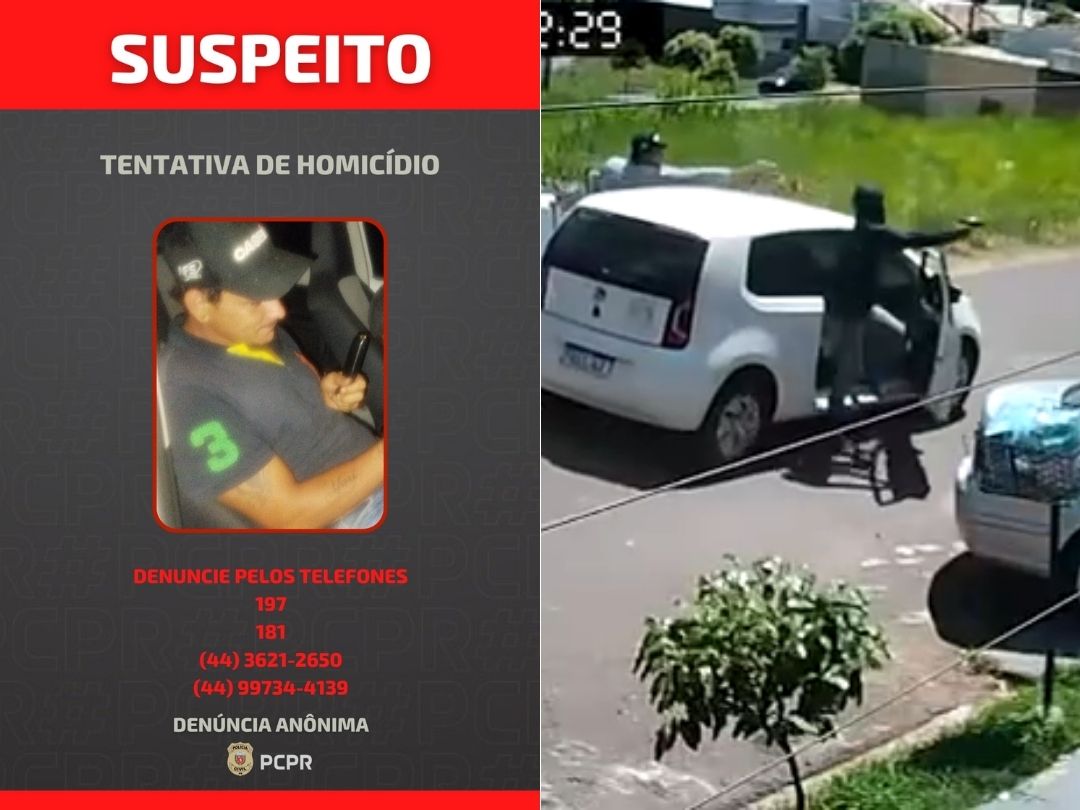 Jornal Ilustrado - Polícia pede ajuda para encontrar suspeito de tentativa de homicídio em Umuarama