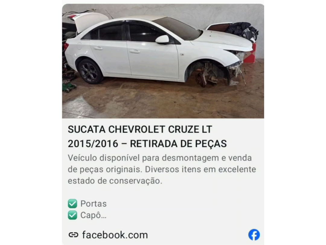 Jornal Ilustrado - Empresário é preso após anunciar peças de carro furtado no Facebook em Umuarama