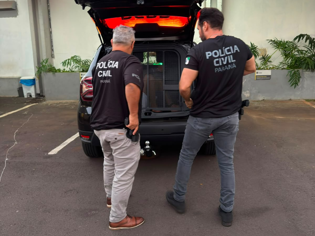 Jornal Ilustrado - Condenado por corrupção ativa é preso em Perobal durante operação da Polícia Civil