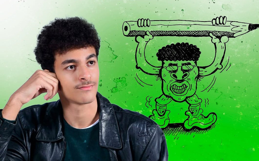 Jornal Ilustrado - Ator e desenhista Lucas Butierrez abre exposição no dia 06 no Centro Cultural de Umuarama