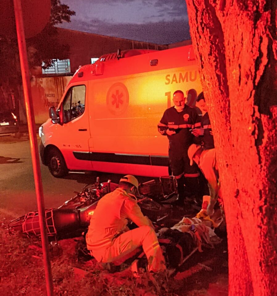 Jornal Ilustrado - Colisão entre motos deixa motociclista em estado grave