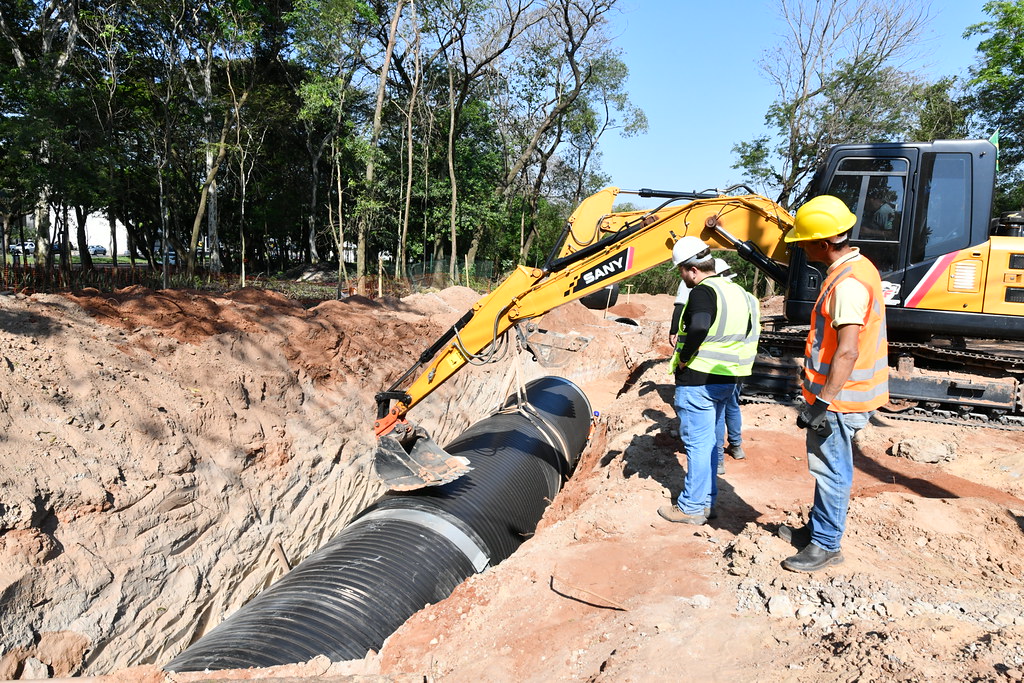 Jornal Ilustrado - Obra de drenagem pluvial interditará vias da região central de Umuarama a partir de terça