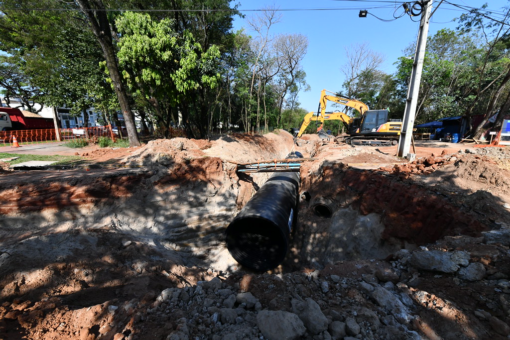 Jornal Ilustrado - Obra de drenagem pluvial interditará vias da região central de Umuarama a partir de terça
