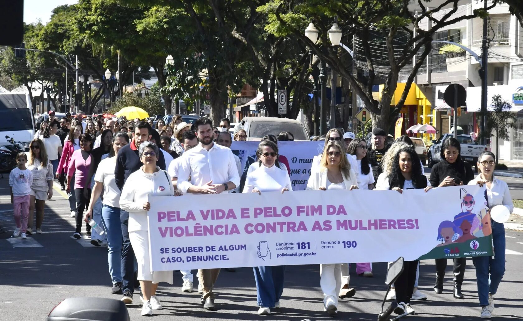 4ª Caminhada do Meio-Dia mobiliza cidade no enfrentamento ao feminicídio