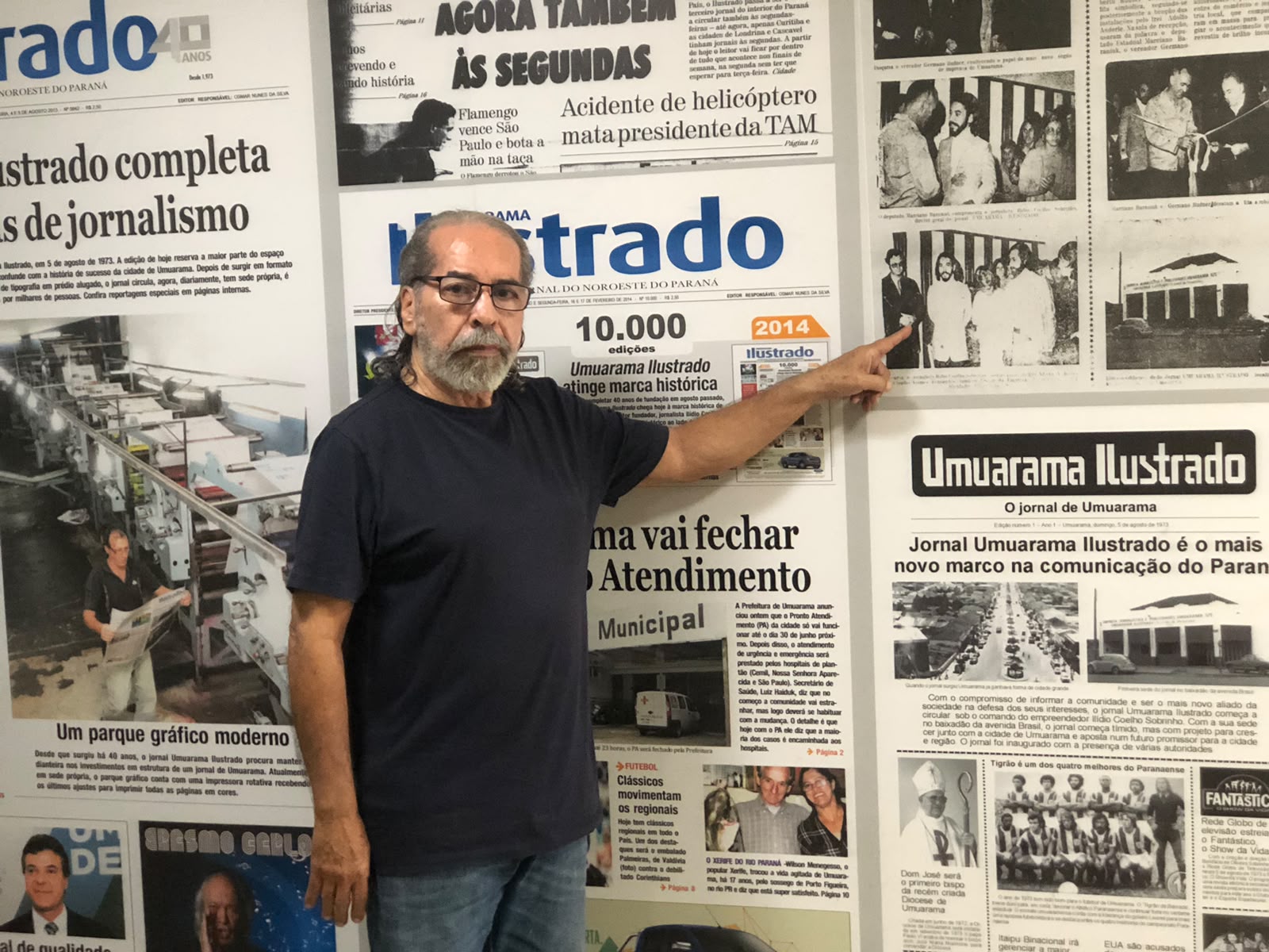 Jornal Ilustrado - O grande jornal do Noroeste do Paraná Jornal Ilustrado - Em agosto de 1973, Ilídio Coelho Sobrinho deu vida ao jornal Umuarama Ilustrado