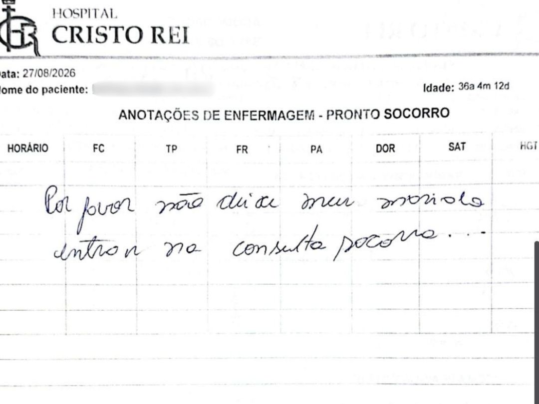 Jornal Ilustrado - O grande jornal do Noroeste do Paraná Jornal Ilustrado - Vítima de violência doméstica usa prontuário médico para pedir socorro no Paraná