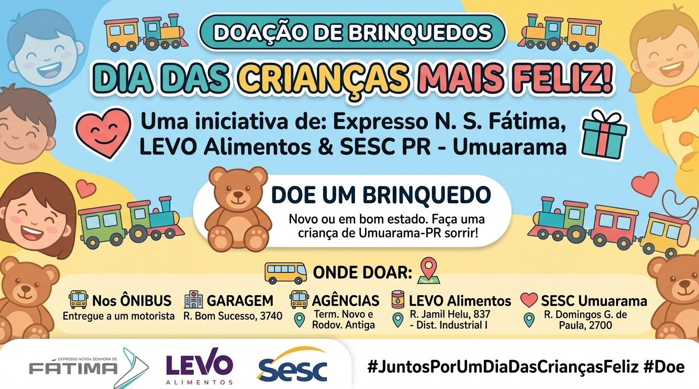 Jornal Ilustrado - O grande jornal do Noroeste do Paraná Jornal Ilustrado - Campanha arrecada brinquedos para tornar Dia das Crianças mais especial em Umuarama