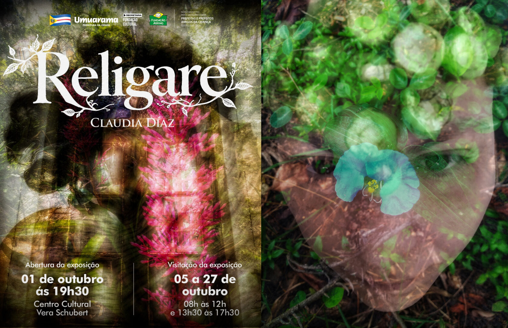 Jornal Ilustrado - Exposição ‘Religare’ leva o público a uma conexão com emoções e a natureza