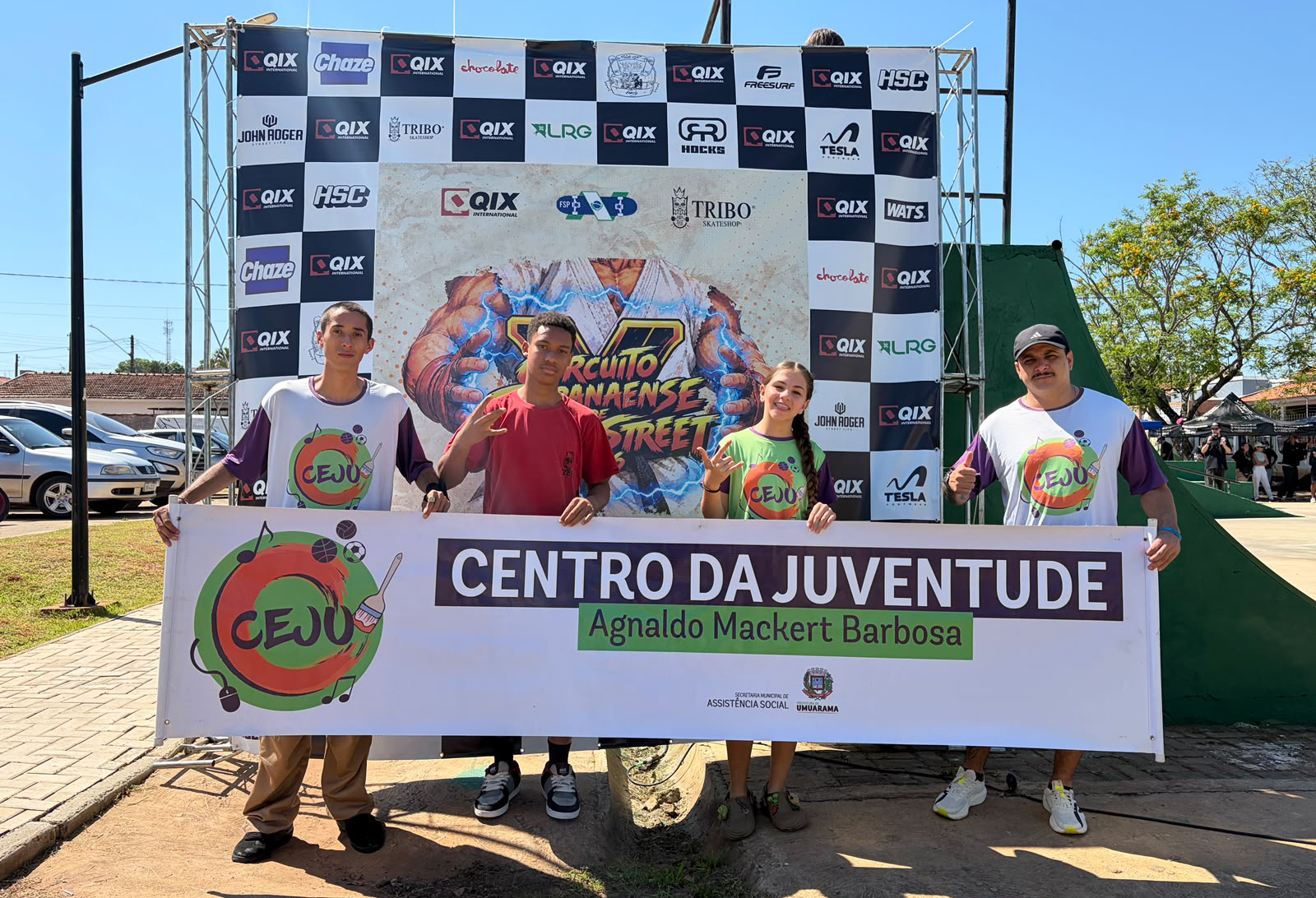Atletas de Umuarama se destacam no Paranaense de Skate e garantem vagas ao Brasileiro