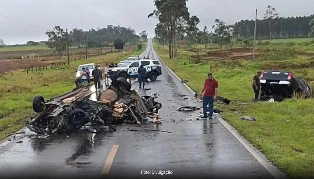 Jornal Ilustrado - Acidente em rodovia de MS deixa 2 mortos e 3 feridos; jogador do AFSU está entre as vítimas